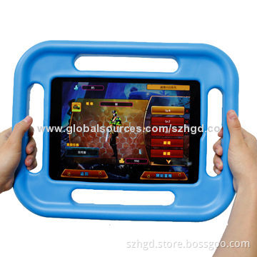 Leather Case for iPad 5, Provides Shock-proof and Anti-drop Protection, Customized Colors Allowed